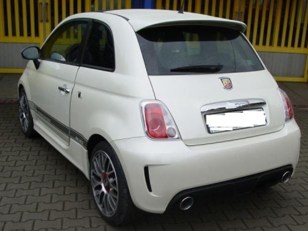 Ulter Duplex Einddemper voor de 500 Abarth